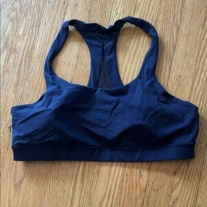 lululemon athletica Navy Racerback Sports Bra